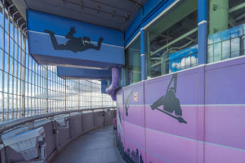 Открытый балкон на технической отметке 85 метров на Останкинской телебашне